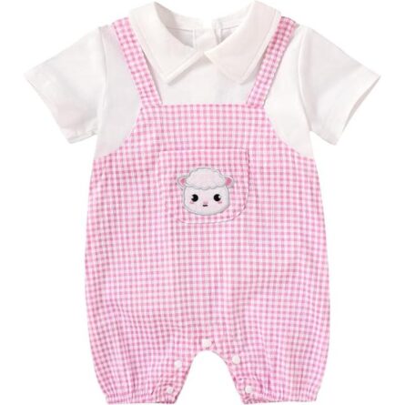 Boys Romper-Pink