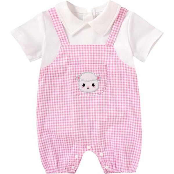 Boys Romper-Pink
