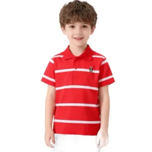 boys stripe polo multicolor - Image 3