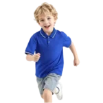 boys summer solid tshirt school uniform