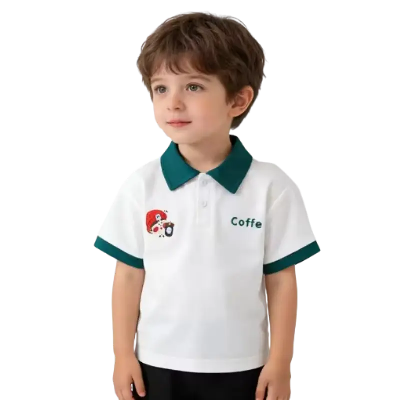 kids polo shirt adorable cartoon